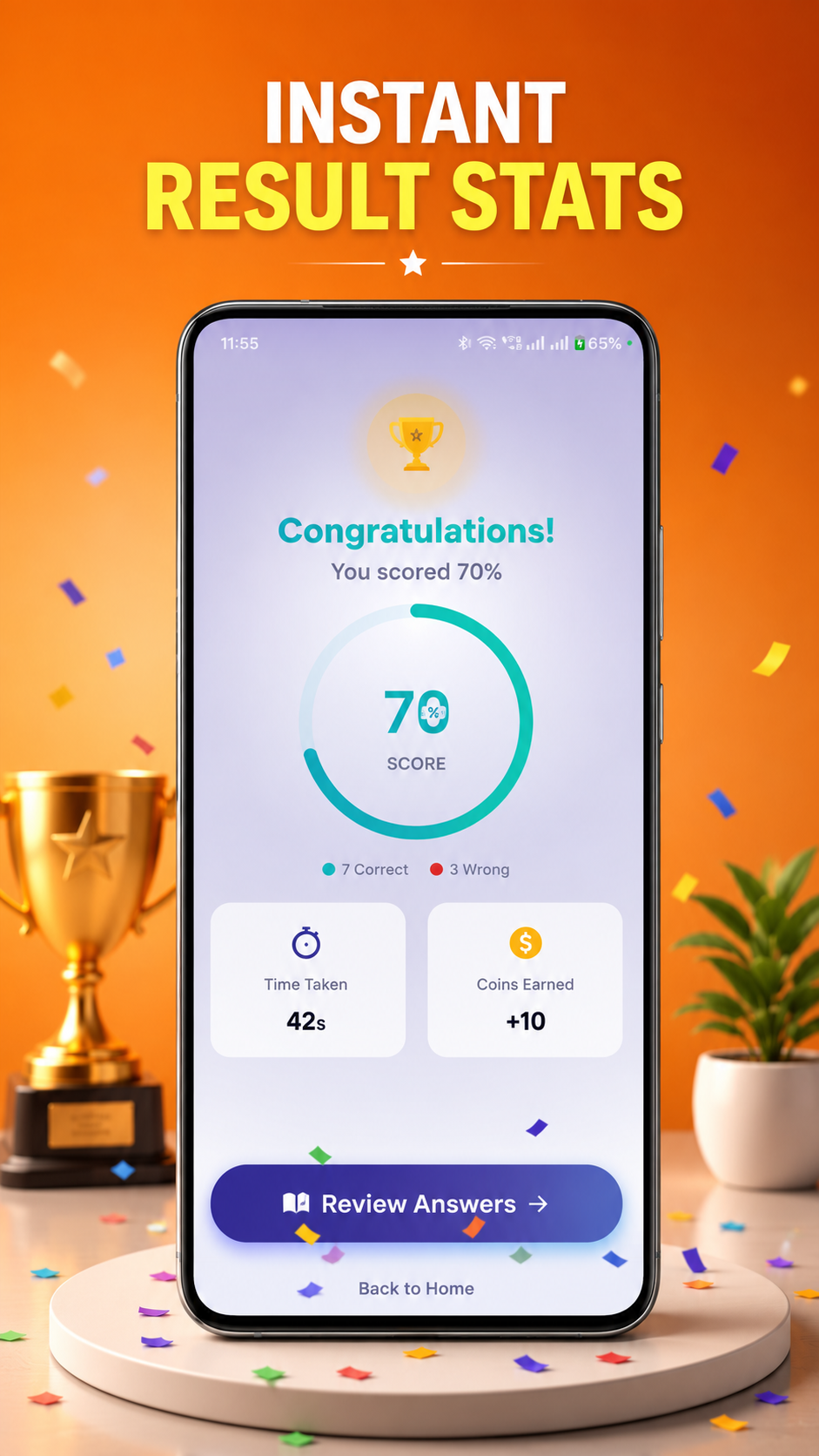 UttaranIQ - Learn. Compete. Grow. screenshot 7